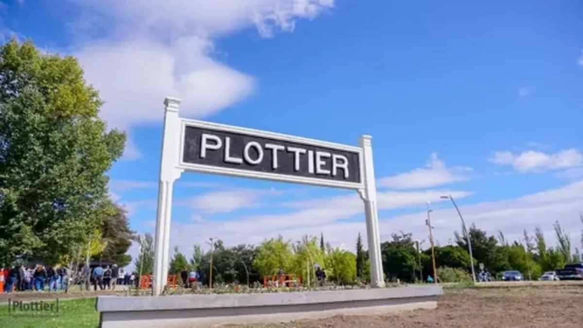 Vista de Plottier, Neuquén