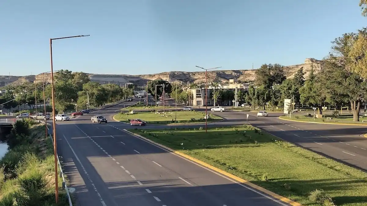 Vista de Villa Regina, Río Negro